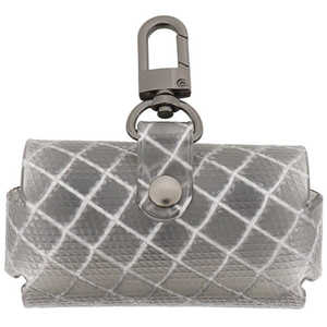 MISTYLAYER MISTY LAYER フルワイヤレスイヤホンマルチケース Mサイズ 格子柄スモーク FWEMCM-KSM