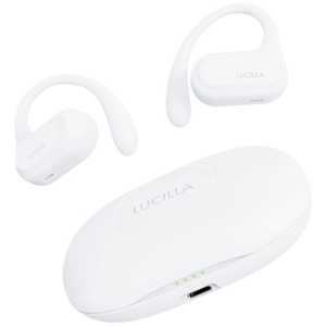 LUCILLA オープンイヤー型完全ワイヤレスイヤホン TWSOP02WH LUCILLA オープンイヤー型完全ワイヤレスイヤホン TWSOP02WH