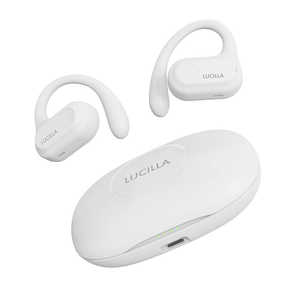 LUCILLA オープンイヤー型完全ワイヤレスイヤホン TWSOP01WH LUCILLA オープンイヤー型完全ワイヤレスイヤホン TWSOP01WH
