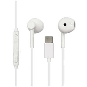 LUCILLA Type-Cイヤホン HPTCLU003WH LUCILLA Type-Cイヤホン HPTCLU003WH