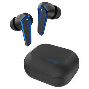 LUCILLA 3つの音質に切り替えできる 完全ワイヤレスイヤホン ［ワイヤレス(左右分離) / ノイズキャンセリング対応 / Bluetooth対応］ ソニックブルー TWS014SB