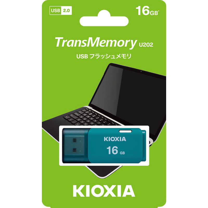 KIOXIA キオクシア KIOXIA キオクシア USBフラッシュメモリカード [16GB /USB2.0 /USB TypeA /キャップ式] KUC-2A016GL KIOXIA KUC-2A016GL KIOXIA