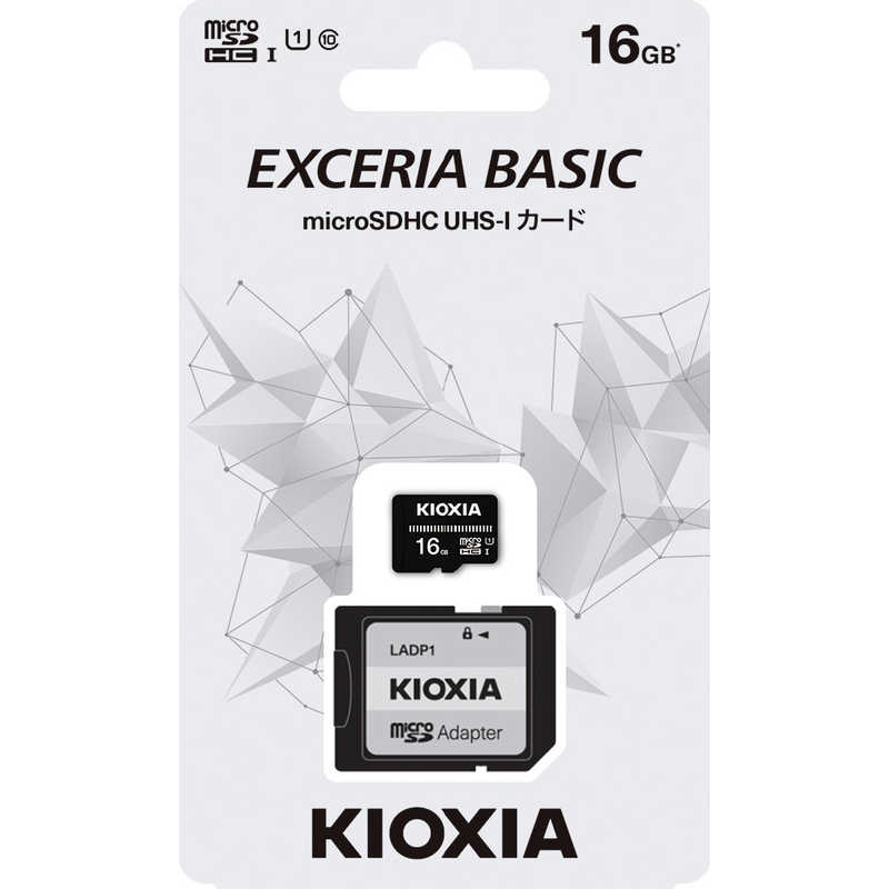 KIOXIA キオクシア KIOXIA キオクシア microSDXC SDHC UHS-1 メモリーカード 16GB R50 KMUB-A016G KMUB-A016G