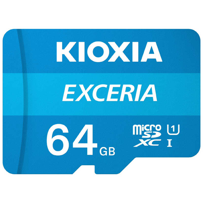 KIOXIA キオクシア KIOXIA キオクシア microSDXC UHS-1 メモリーカード 64GB R100 KMU-A064G KMU-A064G