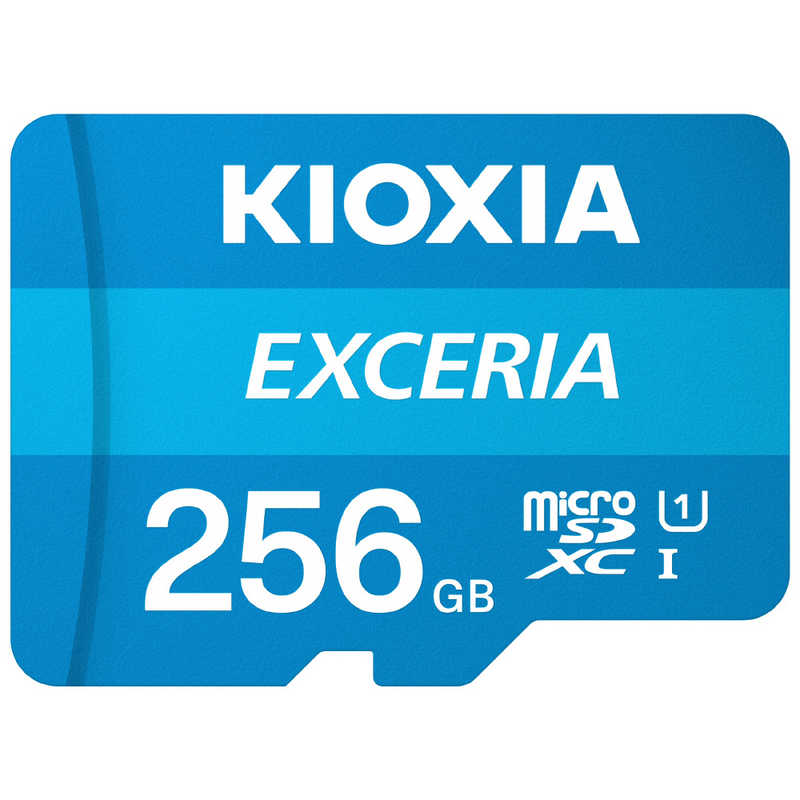 KIOXIA キオクシア KIOXIA キオクシア microSDXC/SDHC UHS-1 メモリーカード 256GB R100 KMU-A256G KMU-A256G