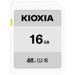 KIOXIA キオクシア SDXC SDHC UHS-1 メモリーカード 16GB R50 KSDBA016G