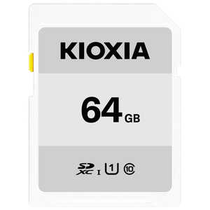 KIOXIA  SDXC EXCERIA BASIC (Class10 /64GB) KSDBA064G