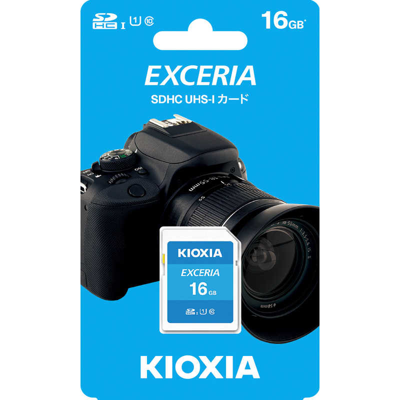 KIOXIA キオクシア KIOXIA キオクシア SDXC/SDHC UHS-1 メモリーカード 16GB R100 KSDU-A016G KSDU-A016G