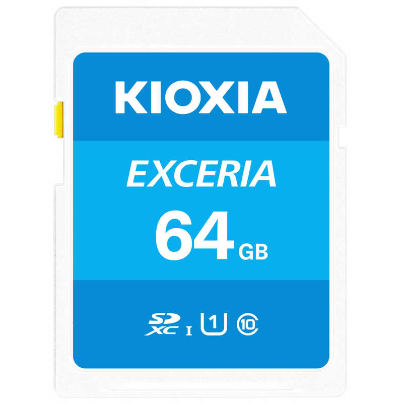 KIOXIA キオクシア KIOXIA キオクシア SDXC/SDHC UHS-1 メモリーカード 64GB R100 KSDU-A064G KSDU-A064G