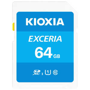 KIOXIA キオクシア SDXC/SDHC UHS-1 メモリーカード 64GB R100 KSDUA064G