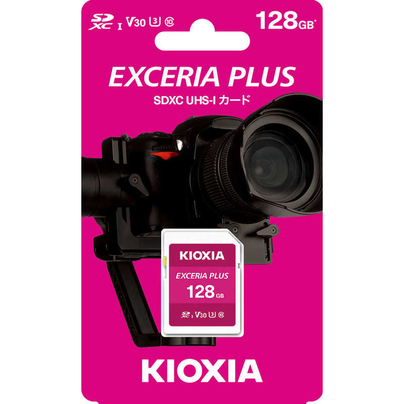 KIOXIA キオクシア KIOXIA キオクシア SDXC/SDHC UHS-1 メモリーカード 128GB R100/W65 KSDH-A128G KSDH-A128G