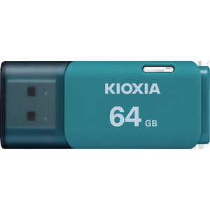 KIOXIA �L�I�N�V�A USB������ TransMemory U202(Mac/Windows11�Ή�) �m64GB / USB TypeA / USB2.0 / �L���b�v���n ���C�g�u���[ KUC-2A064GL