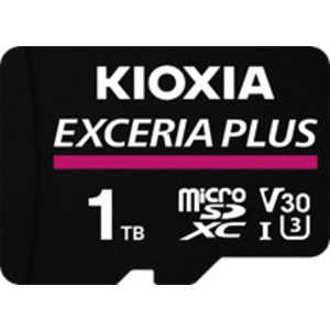 KIOXIA キオクシア microSDXCカード UHS-I EXCERIA PLUS KMUHA001T