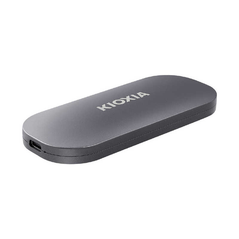 BUFFALO BUFFALO 外付けSSD KIOXIA USB-C接続（USB Type-C to A ケーブル、USB Type-C to C ケーブル付属） シルバー 500GB /ポータブル型 SSD-PKP500U3-B SSD-PKP500U3-B