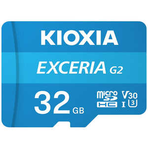 KIOXIA キオクシア メモリーカード microSDXC/SDHC UHS-1 32GB R100/W50 [Class10 /32GB] KMU-B032G
