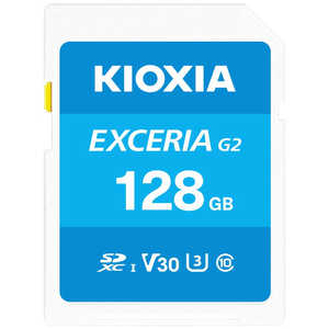 KIOXIA キオクシア SDXCカード EXCERIA データ復旧サービス付き (Class10/128GB) KSDU-B128GBK