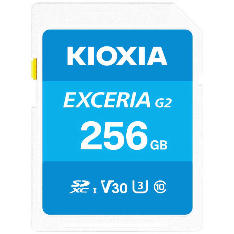 KIOXIA キオクシア KIOXIA キオクシア SDXCカード EXCERIA データ復旧サービス付き (Class10/256GB) KSDU-B256GBK KSDU-B256GBK
