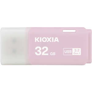 KIOXIA キオクシア USBメモリ TransMemory U301(Mac/Windows11対応) ［32GB /USB TypeA /USB3.2 /キャップ式］ ピンク KUC-3A032GP