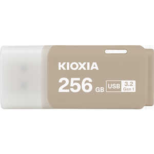 KIOXIA キオクシア USBメモリ TransMemory U301［256GB /USB TypeA /USB3.2 /キャップ式］ グレー KUC-3A256GH