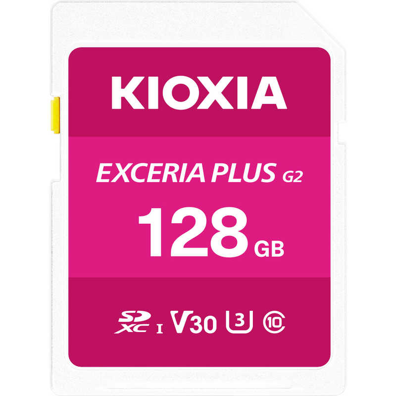 KIOXIA キオクシア KIOXIA キオクシア SDXCカード EXCERIA PLUS(エクセリアプラス) ［Class10 /128GB］ ピンク KSDH-B128G KSDH-B128G