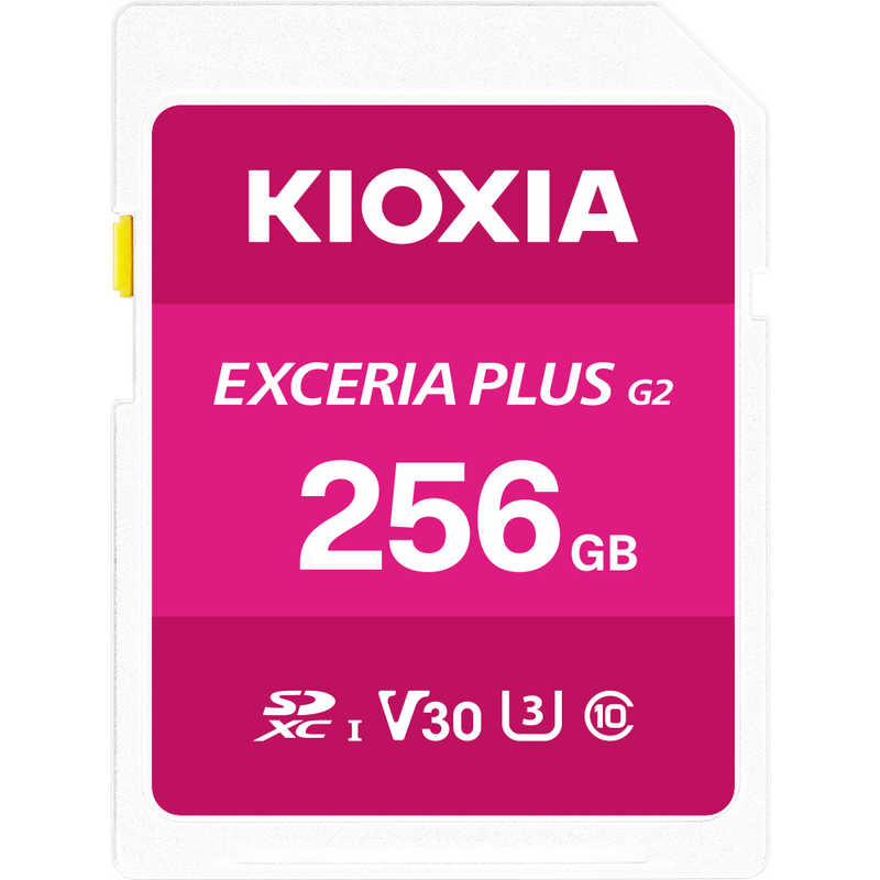 KIOXIA キオクシア KIOXIA キオクシア SDXCカード EXCERIA PLUS(エクセリアプラス) ［Class10 /256GB］ ピンク KSDH-B256G KSDH-B256G