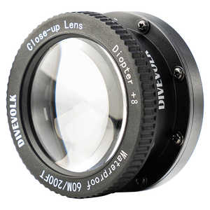 DIVEVOLK Close-up Lens +8 DLM8BD DIVEVOLK Close-up Lens +8 DLM8BD