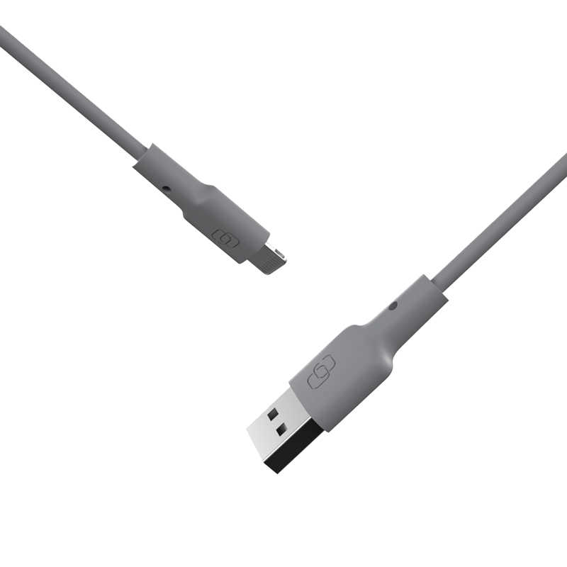 ファンマックスジャパン ファンマックスジャパン CellCube TSUNAGU mayu USB-A to Lightningケーブル(1.0m) CellCube 墨 [1m] CCCB05-CB CCCB05-CB