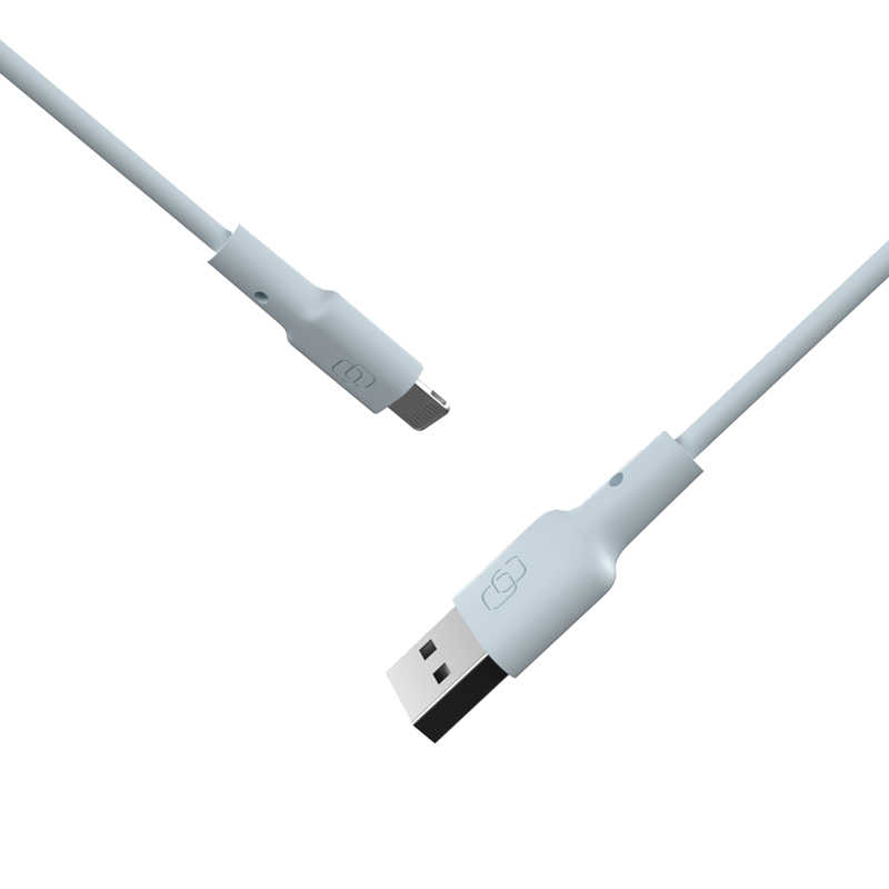 ファンマックスジャパン ファンマックスジャパン CellCube TSUNAGU mayu USB-A to Lightningケーブル(1.0m) CellCube 白藍 [1m] CCCB05-LB CCCB05-LB