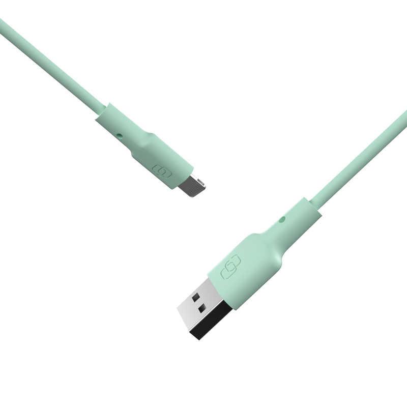 ファンマックスジャパン ファンマックスジャパン CellCube TSUNAGU mayu USB-A to Lightningケーブル(1.0m) CellCube 白群 [1m] CCCB05-LG CCCB05-LG