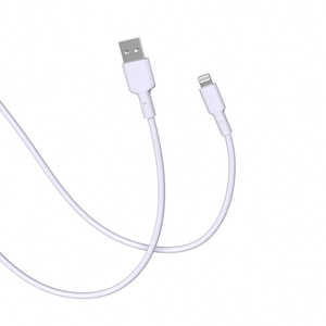 ファンマックスジャパン CellCube TSUNAGU mayu USB-A to Lightningケーブル(1.0m) CellCube 白藤 [1m] CCCB05-LP