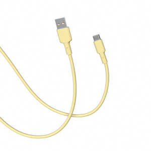 ファンマックスジャパン CellCube TSUNAGU mayu USB-A to USB-Cケーブル(1.0m) CellCube 支子 [1m] CCCB06-LY