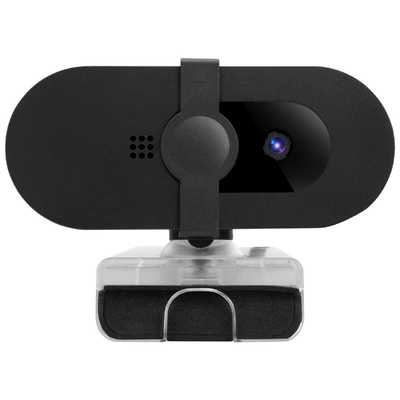 ORIGINALBASIC WEBカメラ 200万画素WEBカメラ ブラック OBR-WEBCAM200