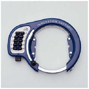 あさひ イノベーションファクトリー ボタン式リング錠 ネイビー 98577000