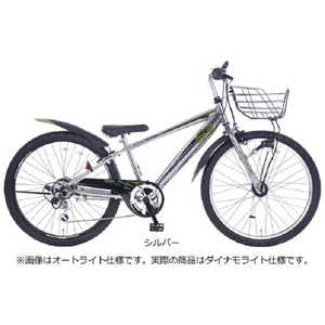 あさひ 20型 子供用自転車ドライドS3 BAA206-O(外装6段変速) シルバー 148320003 あさひ 20型 子供用自転車ドライドS3 BAA206-O(外装6段変速) シルバー 148320003