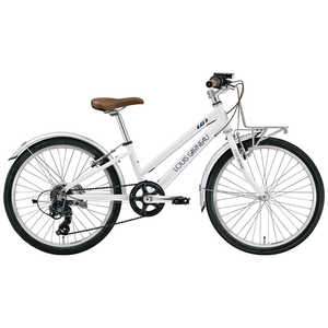 ルイガノ 22型 子供用自転車 J22 plus (J22プラス) 270mm(外装6段変速) LG WHITE 【組立商品につき返品不可】 155251001 ルイガノ 22型 子供用自転車 J22 plus (J22プラス) 270mm(外装6段変速) LG WHITE 【組立商品につき返品不可】 155251001
