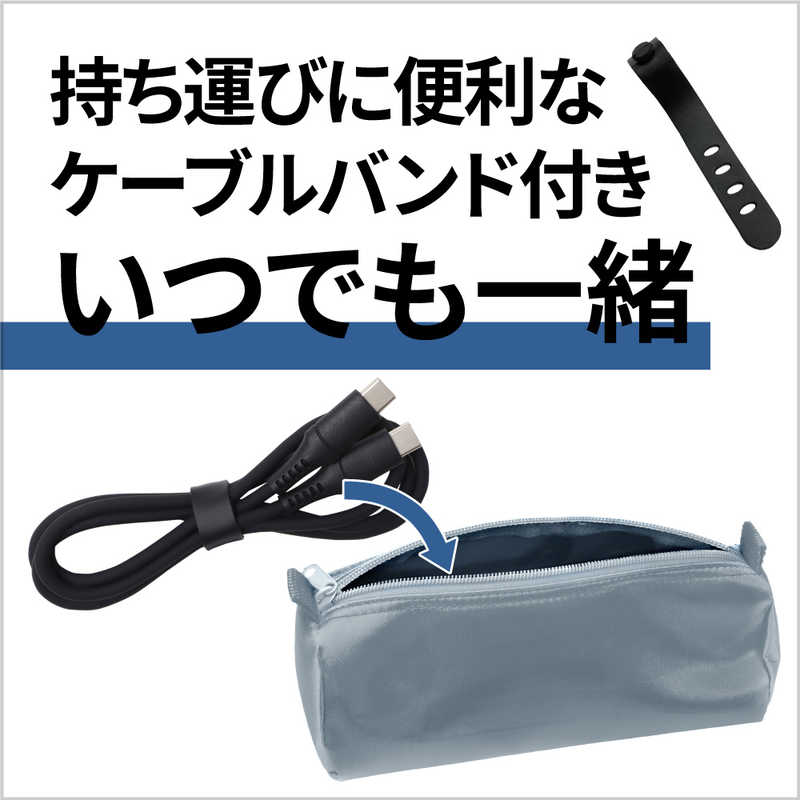 ORIGINALBASIC ORIGINALBASIC  USBケーブル 2.0ｍ [Type-C to Type-Cケーブル/ 高速充電PD対応/ ブラック] OSUCS1CC200BK OSUCS1CC200BK