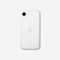 iPhone16e 本体128GB SIMフリーCASEFINITEケース付き CASEFINITE、 iPhone 16e対応ケース「THE FROST AIR ULTRA」「THE