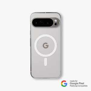 CASEFINITE Google Pixel 10 Pro XL �C���r�W�u���G�A Pixelsnap �P�[�X �N���X�^���N���A INVMPX10PXLC-RE
