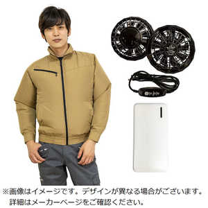 岡潮 クウチョウブルゾン モバイルバッテリーツキ 201024L0920 岡潮 クウチョウブルゾン モバイルバッテリーツキ 201024L0920