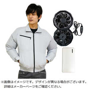 岡潮 クウチョウブルゾン ブラシレスファン、モバイルバッテリーツキ 201033L0930 岡潮 クウチョウブルゾン ブラシレスファン、モバイルバッテリーツキ 201033L0930