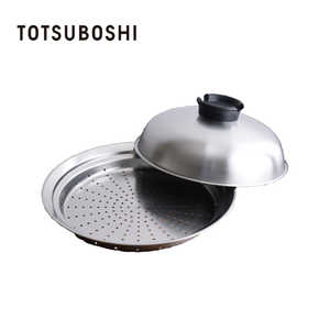 TOTSUBOSHI (T)のせるだけで簡単蒸し器24?26cm T-027 TOTSUBOSHI (T)のせるだけで簡単蒸し器24?26cm T-027
