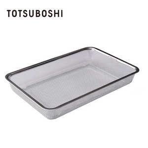 TOTSUBOSHI (T)お料理はかどる 脚付き角ザル1/1 T-031