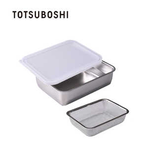 TOTSUBOSHI (T)1/2サイズ角バット・角ザルセットお料理はかどる T-032