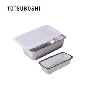 TOTSUBOSHI (T)1/3サイズ角バット・角ザルセットお料理はかどる T-035
