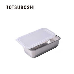 TOTSUBOSHI (T)お料理はかどる 蓋付き角バット1/3 T-036 TOTSUBOSHI (T)お料理はかどる 蓋付き角バット1/3 T-036