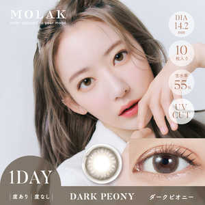 Pia (度あり/-2.00) モラク ワンデー ダークピオニー(BC8.6 /PWR-2.00 /DIA14.2)(10枚入) カラコン Pia (度あり/-2.00) モラク ワンデー ダークピオニー(BC8.6 /PWR-2.00 /DIA14.2)(10枚入) カラコン