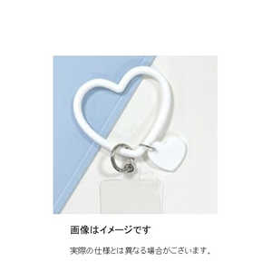 STYLEPROMOTION パステルシリコンラブリーハンドストラップ SUMACO SP-PASIHAST-WH