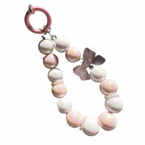STYLEPROMOTION Happy Hand Strap Ribbon SUMACO SPS-HAHASTRI-PKWH