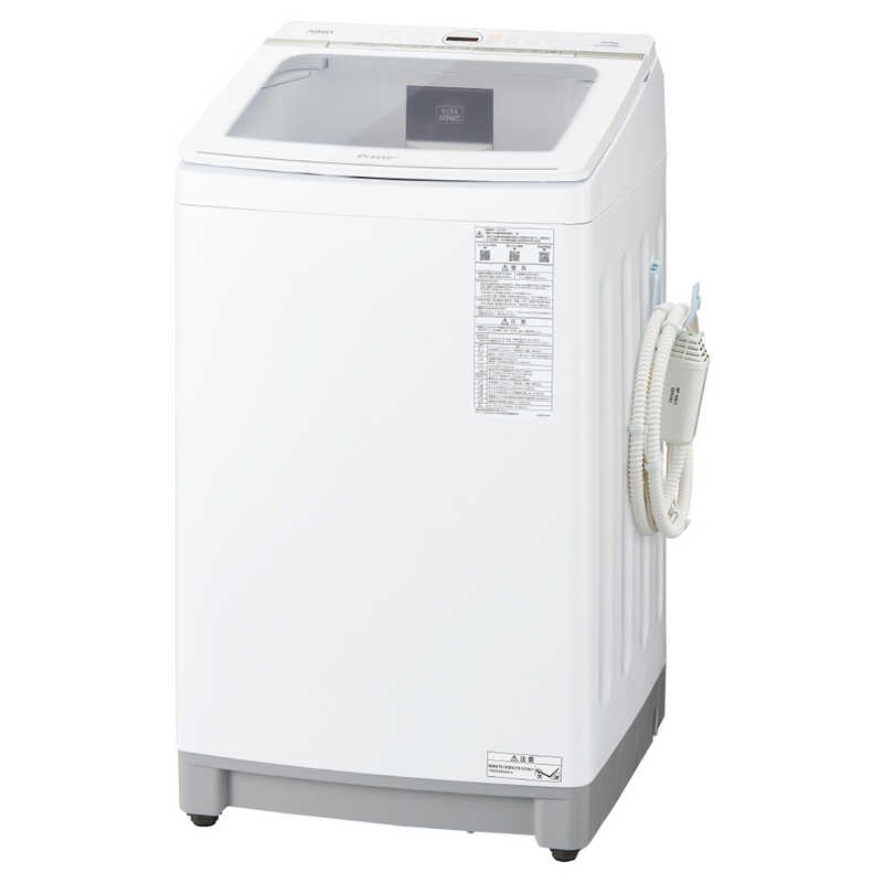 アクア　AQUA アクア　AQUA 全自動洗濯機 Prette プレッテ インバーター 洗濯10.0kg 超音波部分洗浄 AQW-VX10P-W ホワイト AQW-VX10P-W ホワイト