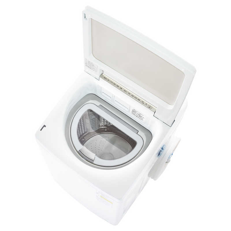 アクア　AQUA アクア　AQUA 縦型洗濯乾燥機 インバーター 洗濯10.0kg 乾燥5.0kg ヒーター乾燥(排気タイプ) AQW-TW10P-W ホワイト AQW-TW10P-W ホワイト